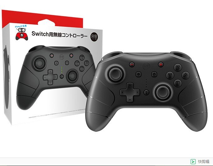 Mando IINE para Nintendo Switch Pro, mando de juego inalámbrico, accesorios para NS Pro Switch: 3nd black wake-up