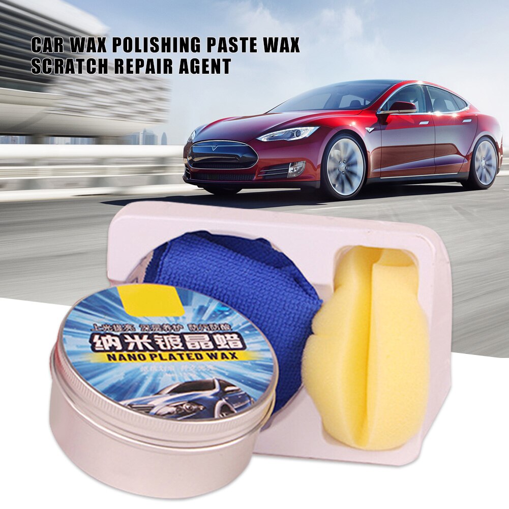 150G Car Wax Polishing Paste Wax Scratch Repair Agent Paint Car Crystal Hard Wax Paint Care Waterproof Car Accessories