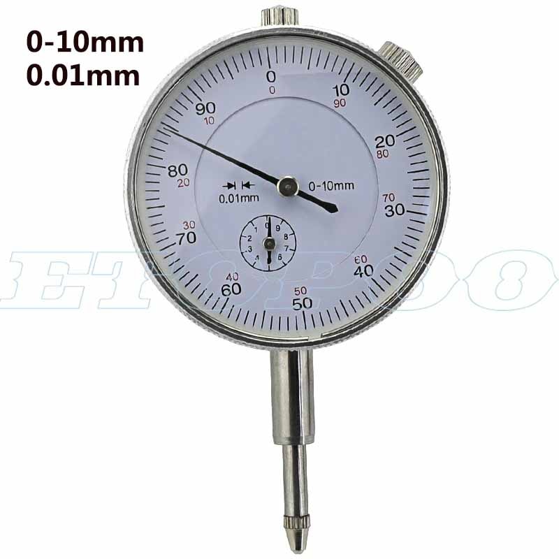 0-10mm præcisionsværktøjs måleinstrumenter 0.01mm måleinstrumenter til testindikator for nøjagtighedsmåling