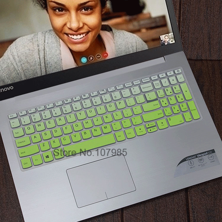 Coque de protection pour clavier d'ordinateur portable, étui pour Lenovo IdeaPad S145 (15 ") 15.6'' V145 V145 15ast 15IWL S 145: Gradualgreen