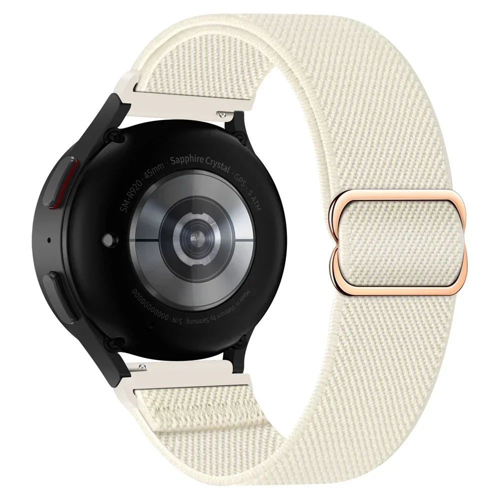 20 x 22mm rem til suunto 5 / 9 peak pro dlc-rem suunto race s/vertical/ocean smartwatch-armbånd flettet nylonrem korrea: Guld / 14mm