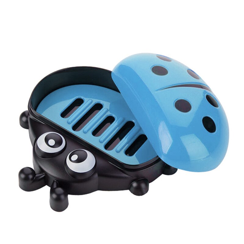 Zeepkist doucheplaat wandelen badkamer thuis koffer container reis houder schaal snoepkleur badkamer: Donker kaki