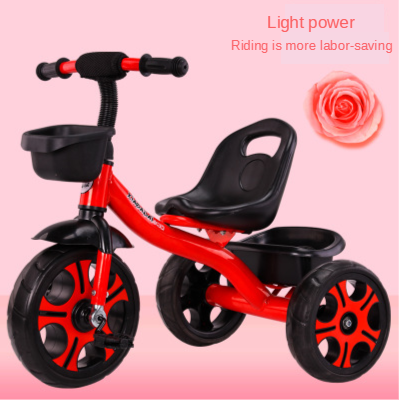 Kinderen 12 Inch Fiets Kind Driewieler Speelgoed 1-6 Jaar Oude Kinderen Speelgoed Wandelaar Noodzakelijk Voor Outdoor Fietsen: Red