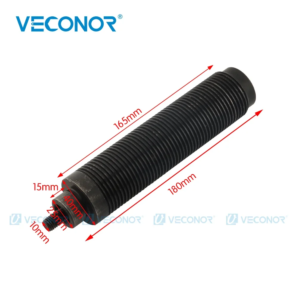 Máquina equilibradora de ruedas, conversión de eje de equilibrio, herramienta de eje roscado, piezas equilibradoras de neumáticos de 40x3mm, eje de equilibrio de neumáticos de 10mm