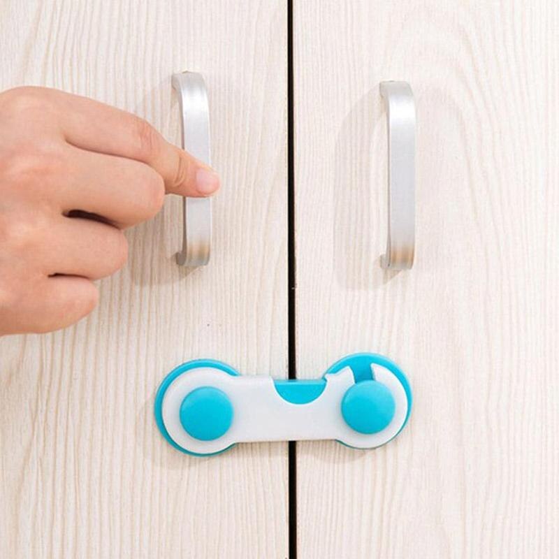 1Pcs Kinder Baby Kinder Pet Beweis Tür Kühlschrank Schrank Schrank Wc Schublade Sicherheits Schloss Baby Pflege