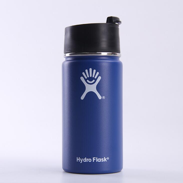 vaso de vacío de boca ancha de acero inoxidable aislado para deportes al aire libre de 12oz para niños, botella de agua para de de cumpleaños Taza de Viaje: 6