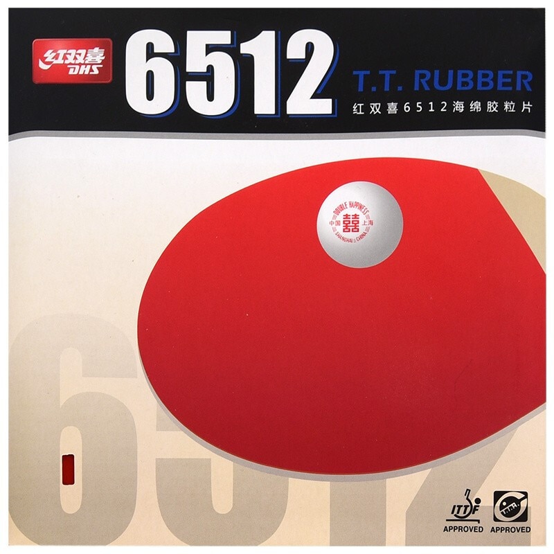 Original DHS Pro Edition Table Tennis Racket Rubber Pimples In 6512