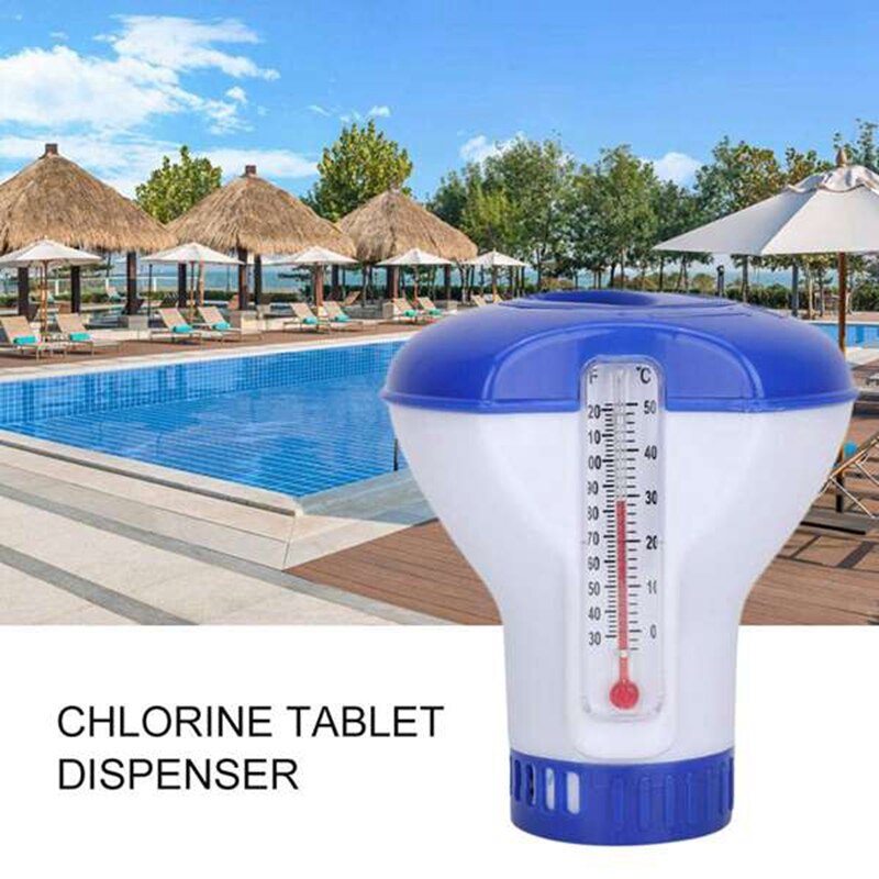 Automatic Disinfection Device for Swimming Pool Disinfection Pill Floating Dosing Device Floating Water Medicine Box