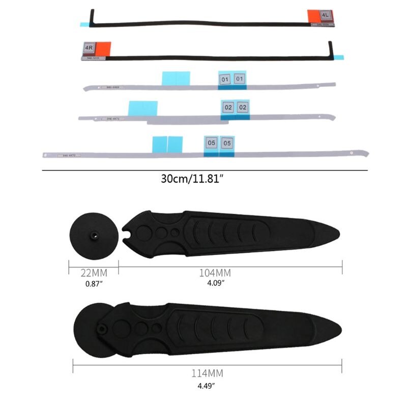 Tira adhesiva para pantalla LCD, cinta adhesiva para iMac, A1418