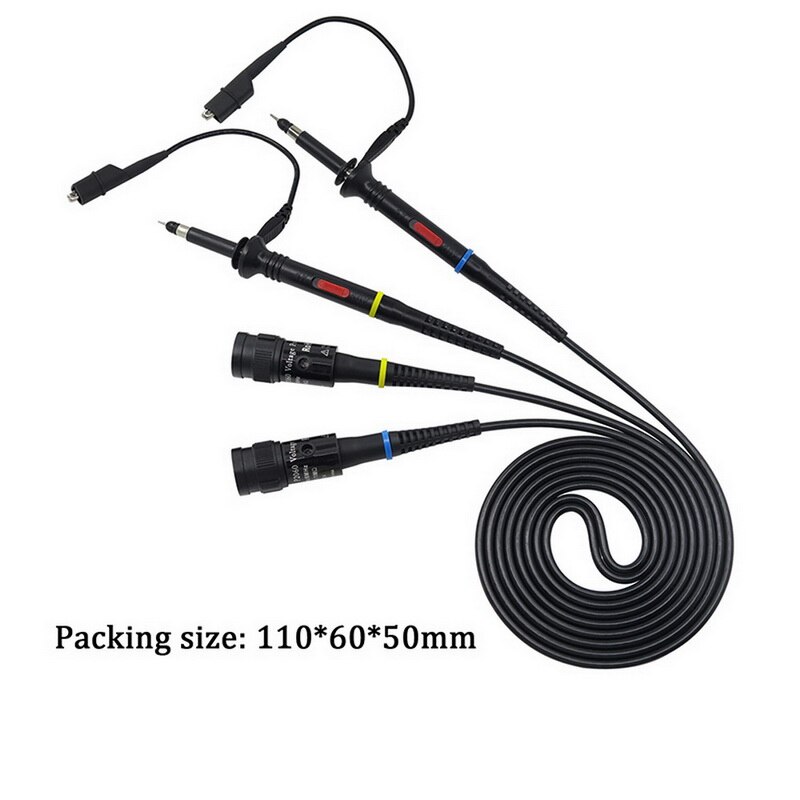 P2000 Series DC-60MHz~200MHz Oscilloscope Probe For Tektronix HP / P2060 P2100 P2200 BNC Test Lead Kit