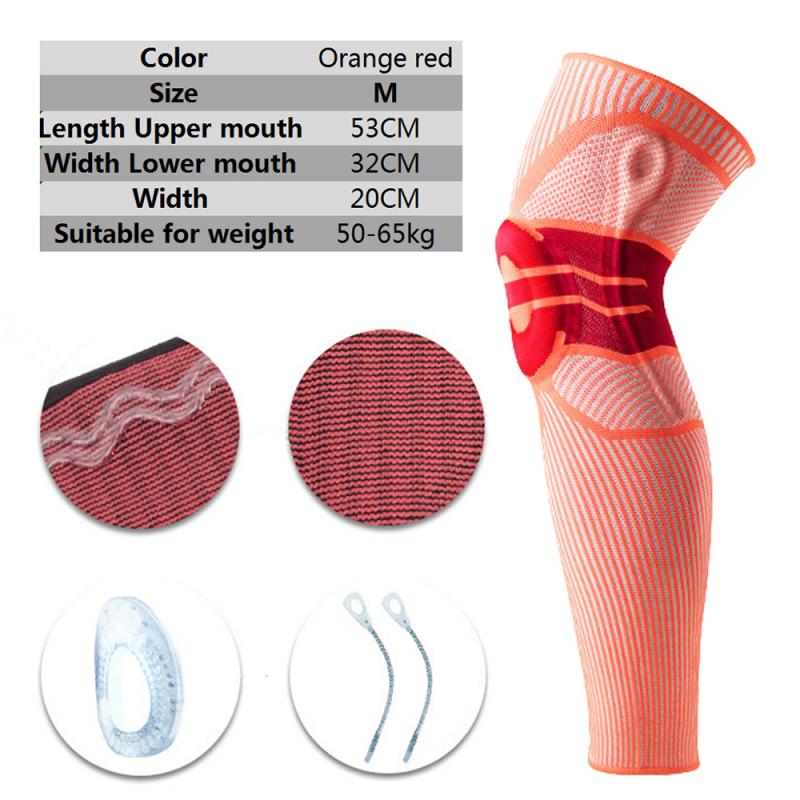 Sport Sicherheit Zubehör Schienbein Schutz Knie Pads Basketball FußBall Anti-kollision Knie Pads Elastische Gestrickte Warme Knie Pads: 03 / XL