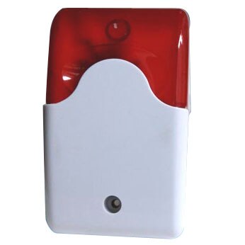 12V 103 Mini Wired Strobe Flashing Red Light Siren Durable Alarm Siren Home Security GSM Alarm System 115dB