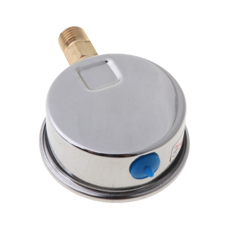 0-60MPa Radial Iron Manometer High Accuracy Air Oil Water Hydraulic Pressure