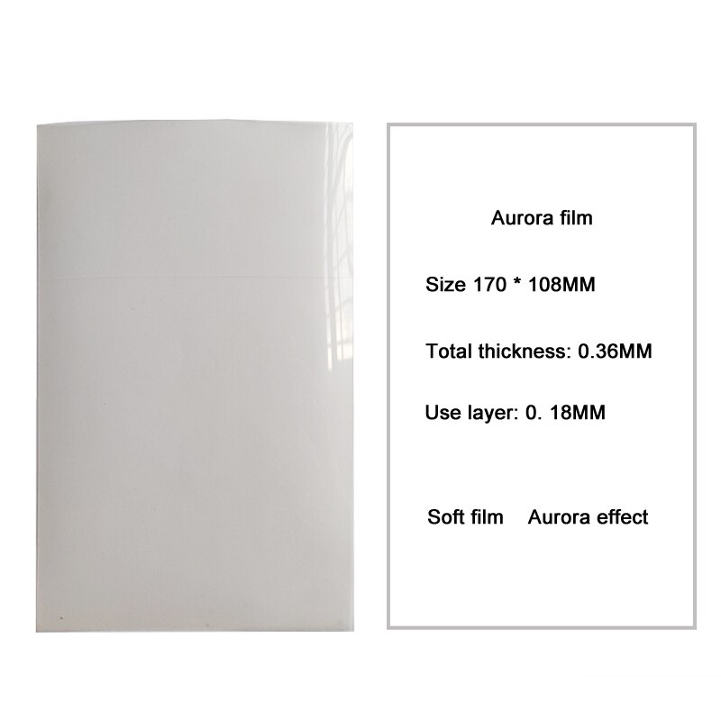 Flexible Hydrogel Film Screen Protector For iPhone Samsung and All Mobile Phone Front glass Protective Film: Aurora pillar film / 50