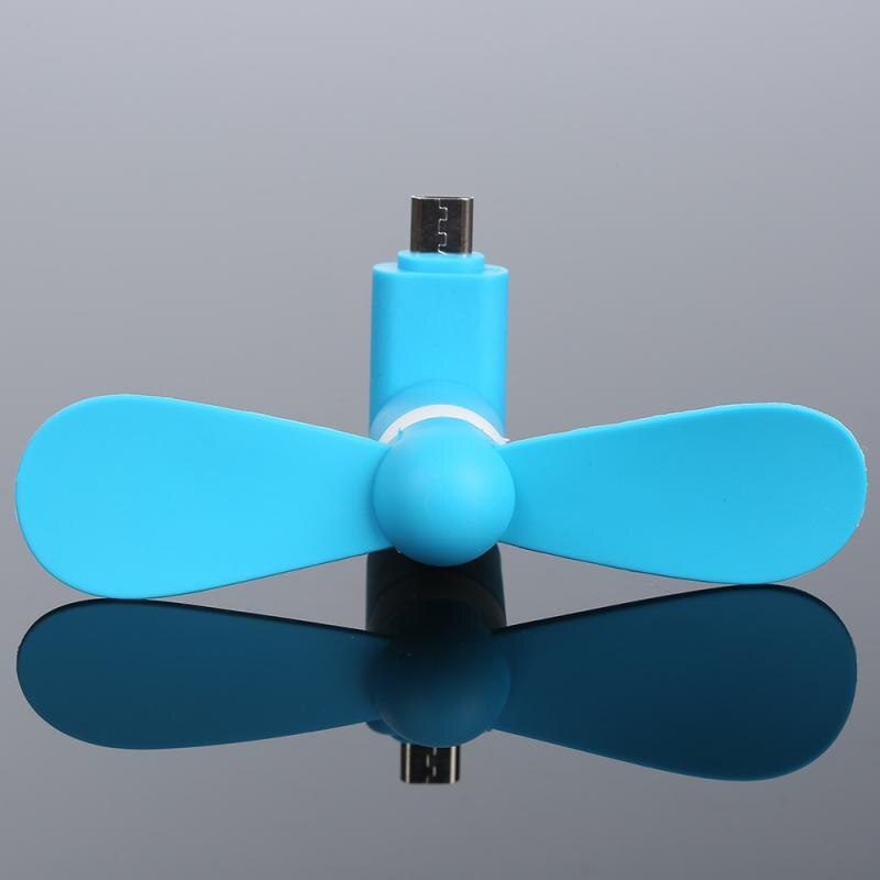 Bärbar mikro usb fläkt för android telefon power bank micro fläkt flexibel usb fläkt mini sommar cool fläkt barn kid: 3