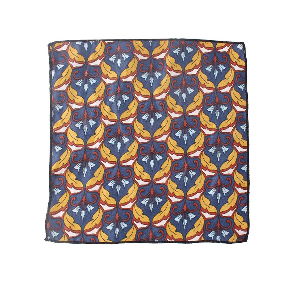 Pochette carrée de fleurs pour hommes femmes | Costume de mouchoirs en mousseline de soie imprimés Hanky pour hommes mouchoirs carrés serviettes foulards pour dames