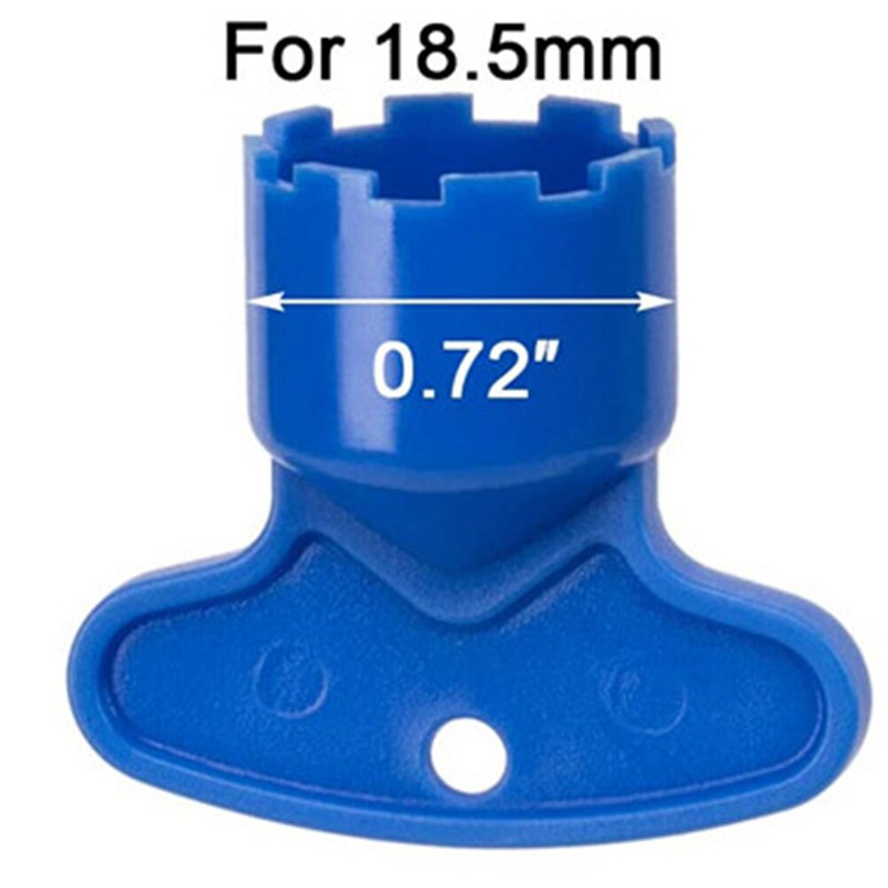 Llave de aireador de grifo, accesorios de reparación, herramienta de eliminación de filtro de burbujeador incorporado, llave de extracción de Espumador de grifo: M18.5