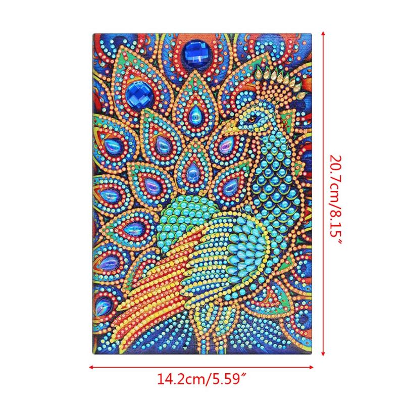50 Pages Diamond Painting Planner Notebook Note Book Cross DIY Special Shaped Embroidery Cross Stitch A5 School Diary Book Craf
