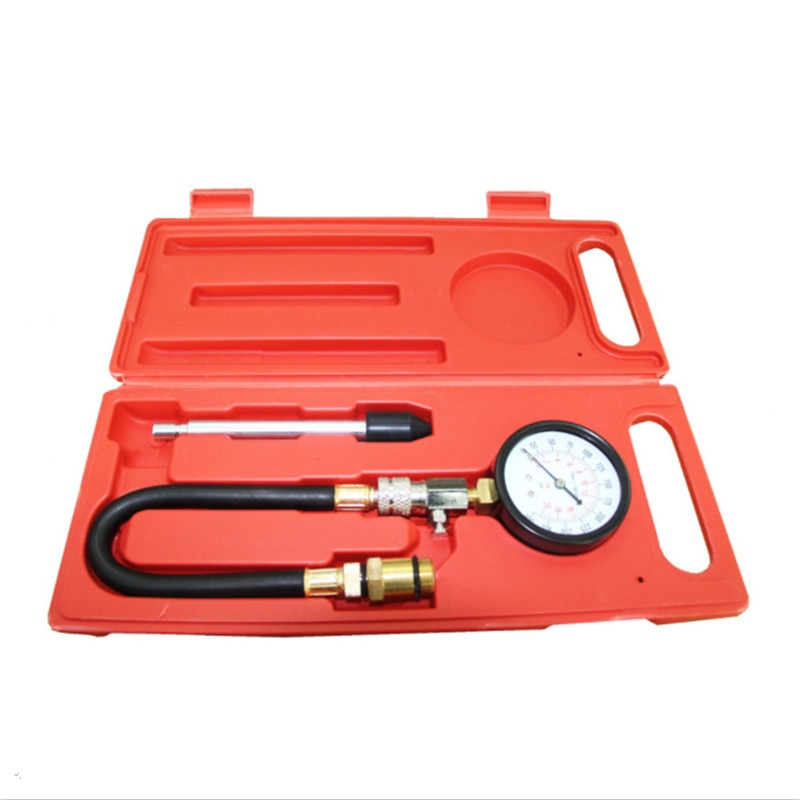 G324 Vacuüm Tester Compressie Meter Motor Cilinder Compressie Gauge Druk Meter Benzine Compressie Tester Gauge