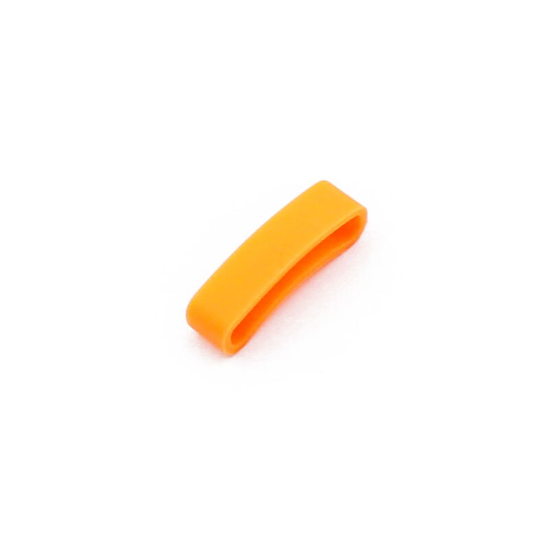 Accesorios para reloj aro de silicona con aro para Suunto core Ambit lazo de cinta de goma con anillo: Orange