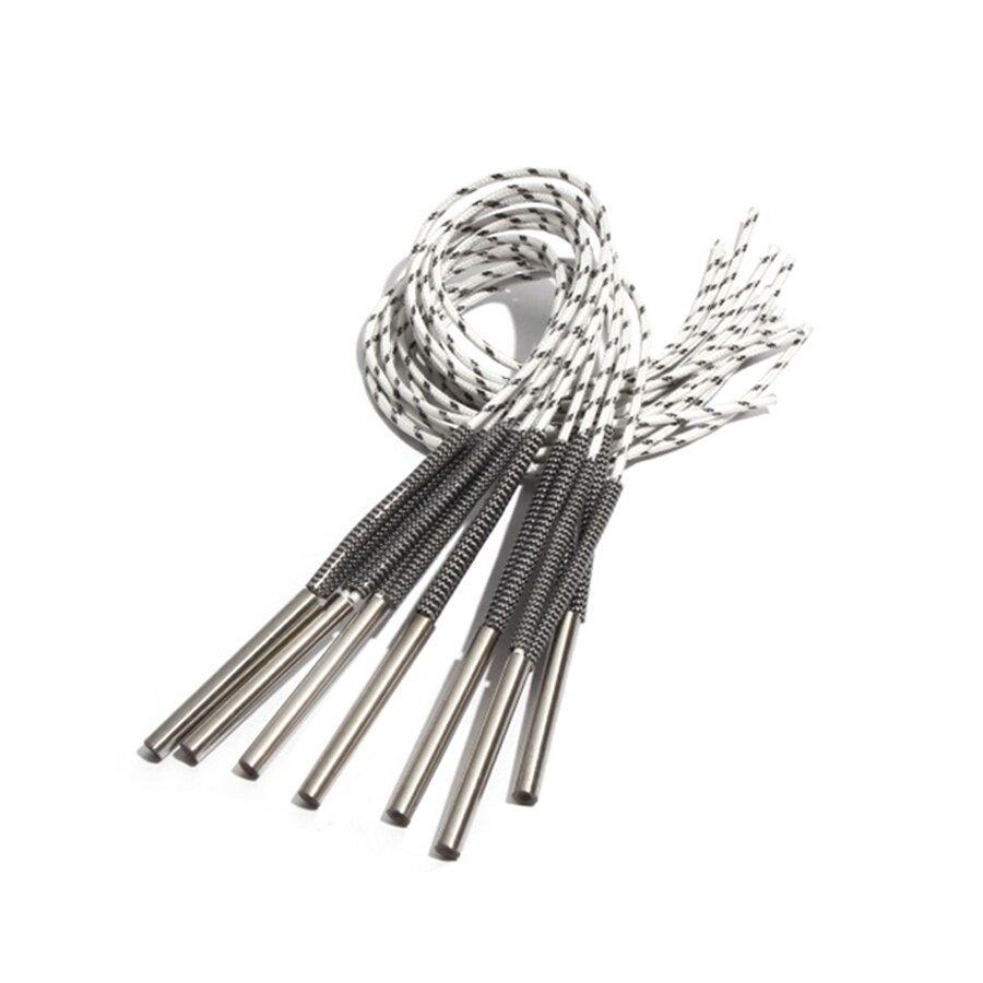 Cartouche de chauffage 316SUS 6mm 98 ~ 115mm, 5 pièces, 110V/220V/380V, Tube chauffant à tête unique, élément de résistance 240W/250W/260W/270W/280W