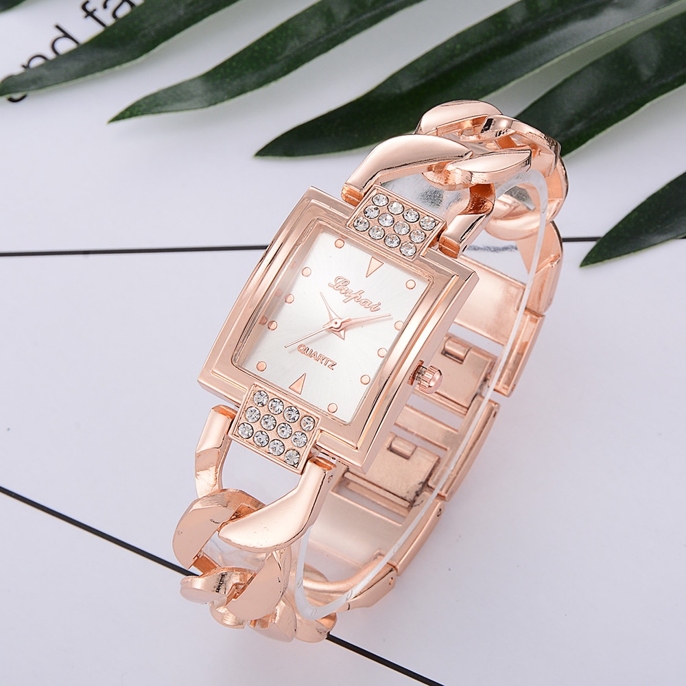 luxe top LVPAI Luxe Quartz Wtach vrouwen Horloges Vrouwen Armband Horloge relogio Reloj Mujer montre