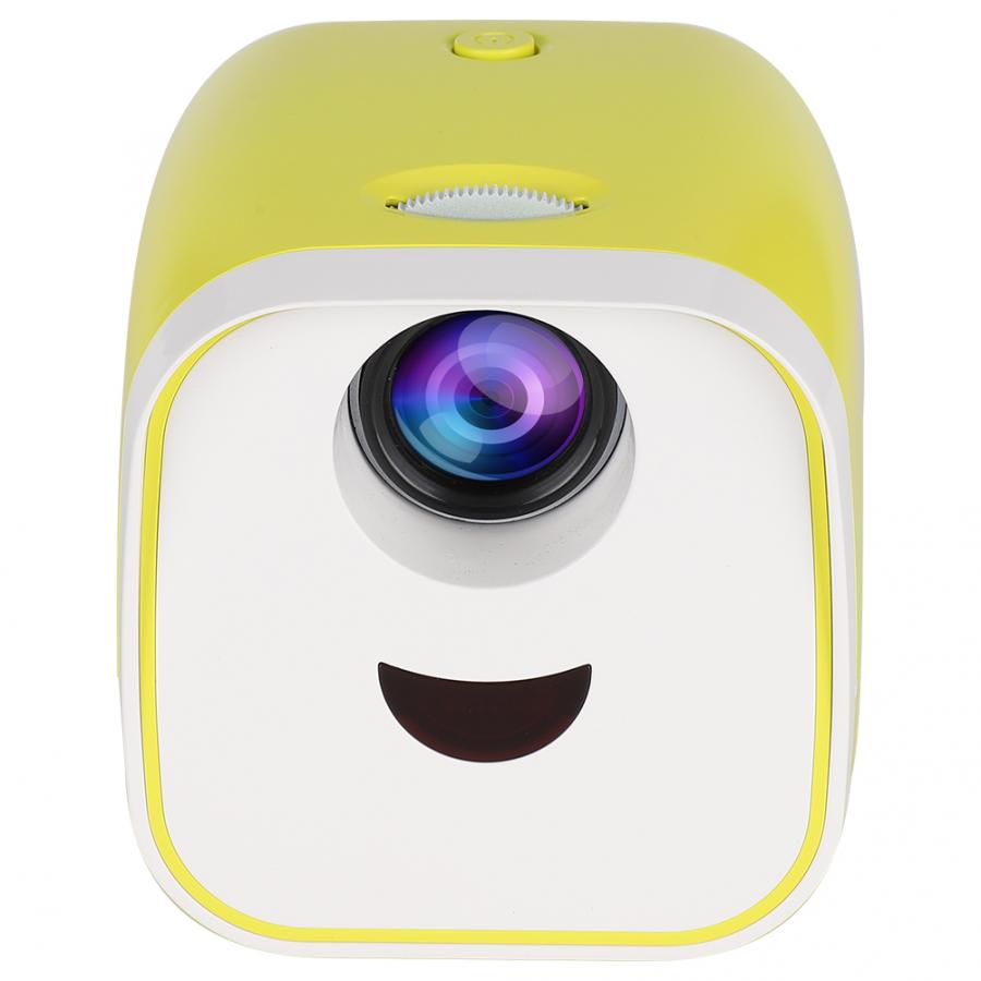 Mini Projector 1000:1 Contrast Ratio 320x240P L1 Home Portable LCD+ LED Projector Support HDMI / USB / TF Card Home Projector EU