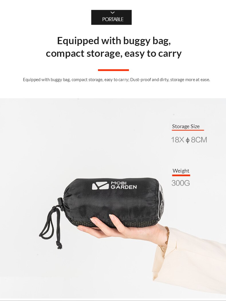 Mobi garden - sac de couchage de camping en plein air en coton résistant aux salissures - doublure fine et portable pour adulte - doublure multifonctionnelle pour voyage et santé