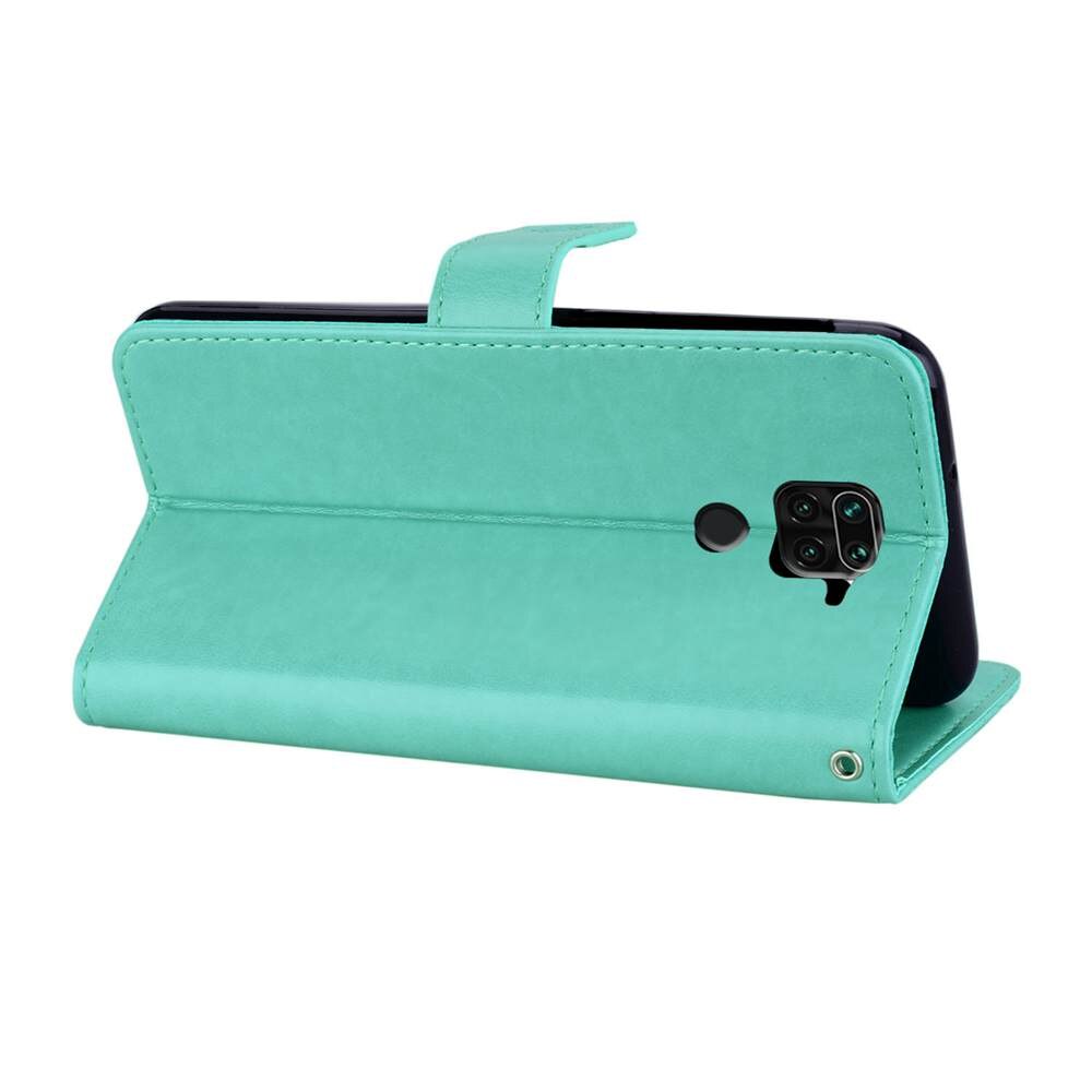 Redmi Note 9 funda 3D búho Flip Funda de cuero para Xiaomi Redmi Note 9 6,53 pulgadas funda de cartera Capa Redmi Note 9 funda