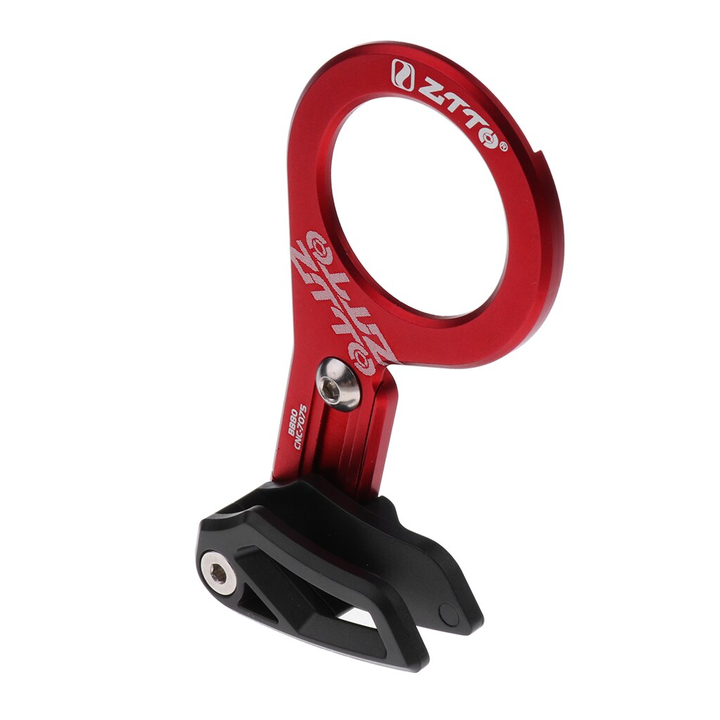 Aluminium Fiets Mtb ISCG05/Bb Mount Chain Guide Voor Enkele Ring: BB mount Red