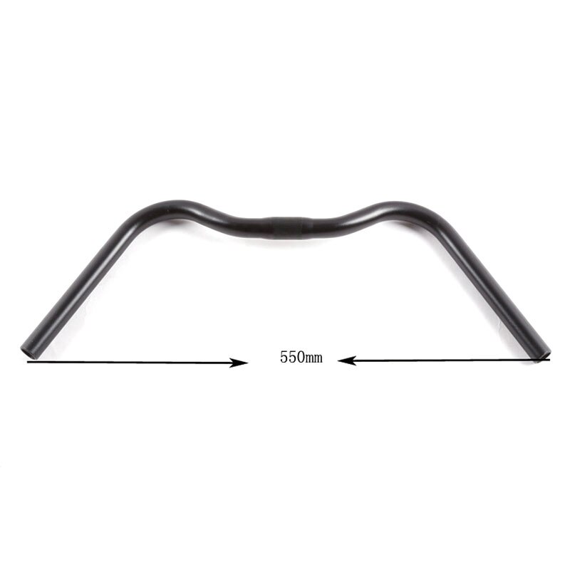 Retro Fiets Fixed Gear Stuur Aluminium Dames Fiets Stuur 550*25.4 Mm Fietsstuur CSW002