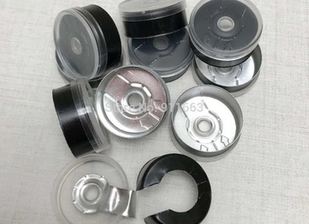 20mm Kunststoff-Aluminium kappe, 20 teile/los, Alle Arten Von Farbigen Kappen, pharma kappen, kunststoff-Aluminium Spitzen für crimpen glas fläschchen