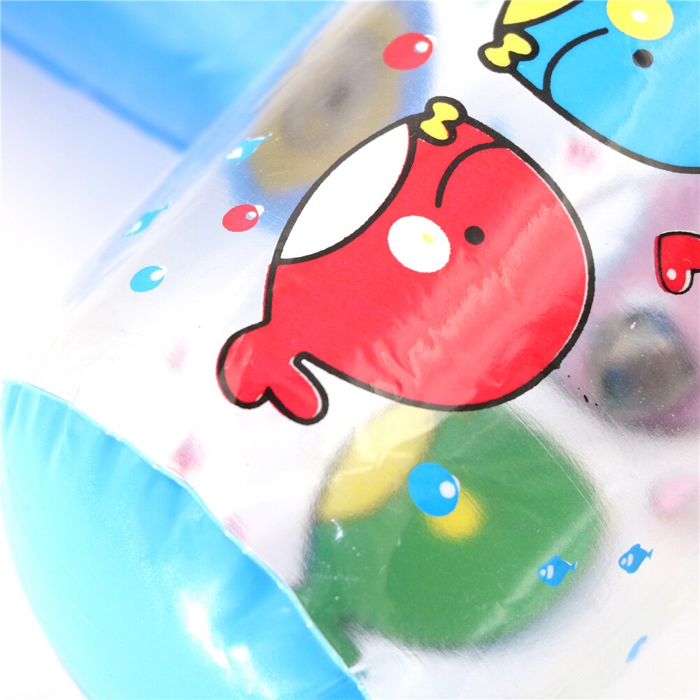 1Pc Leuke Cartoon Opblaasbare Lucht Hamer Met Bell Kids Kinderen Blow Up Lawaaimaker Speelgoed Kleur Willekeurige