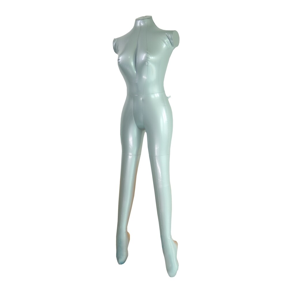 Inflatable Female Model Dummy Torso Armless Body Mannequin Clothes Display Props