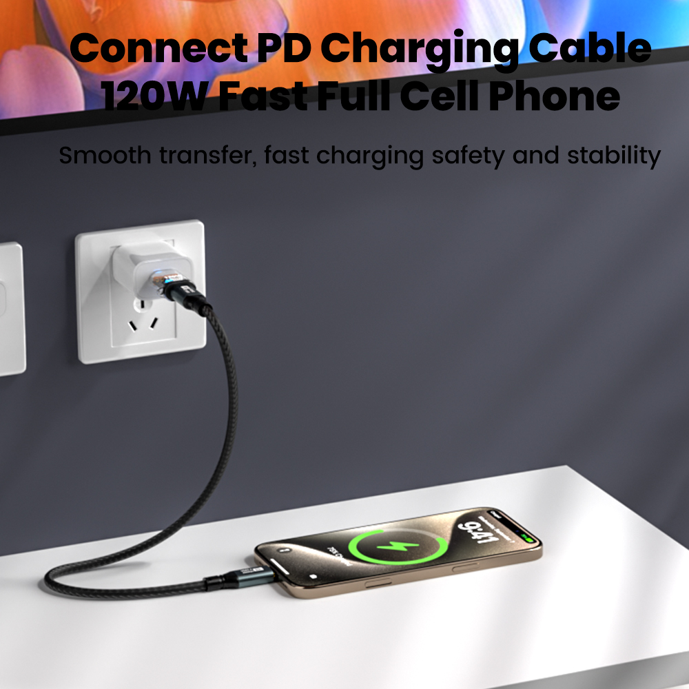Adaptador OTG de 120W USB3.2 macho a conector hembra tipo C 3 en 1 transferencia de datos convertidor de auriculares de carga rápida para iphone 15 16