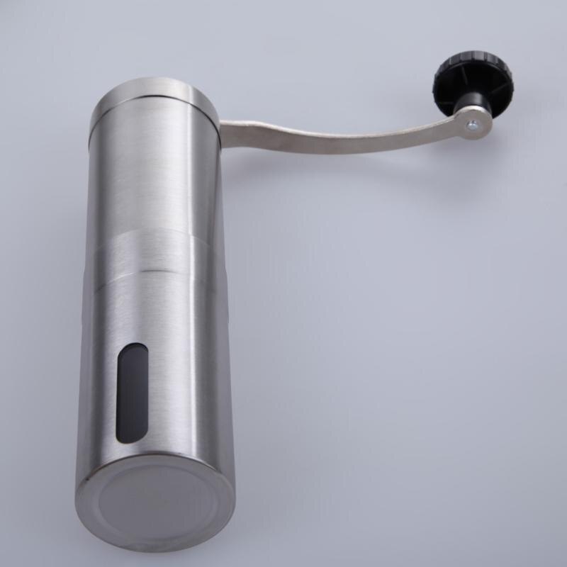 Koffiemolen Mini Rvs Hand Handleiding Handgemaakte Koffieboon Braam Slijpmachines Molen Coffeeware Tool Set Crocus Slijpmachines
