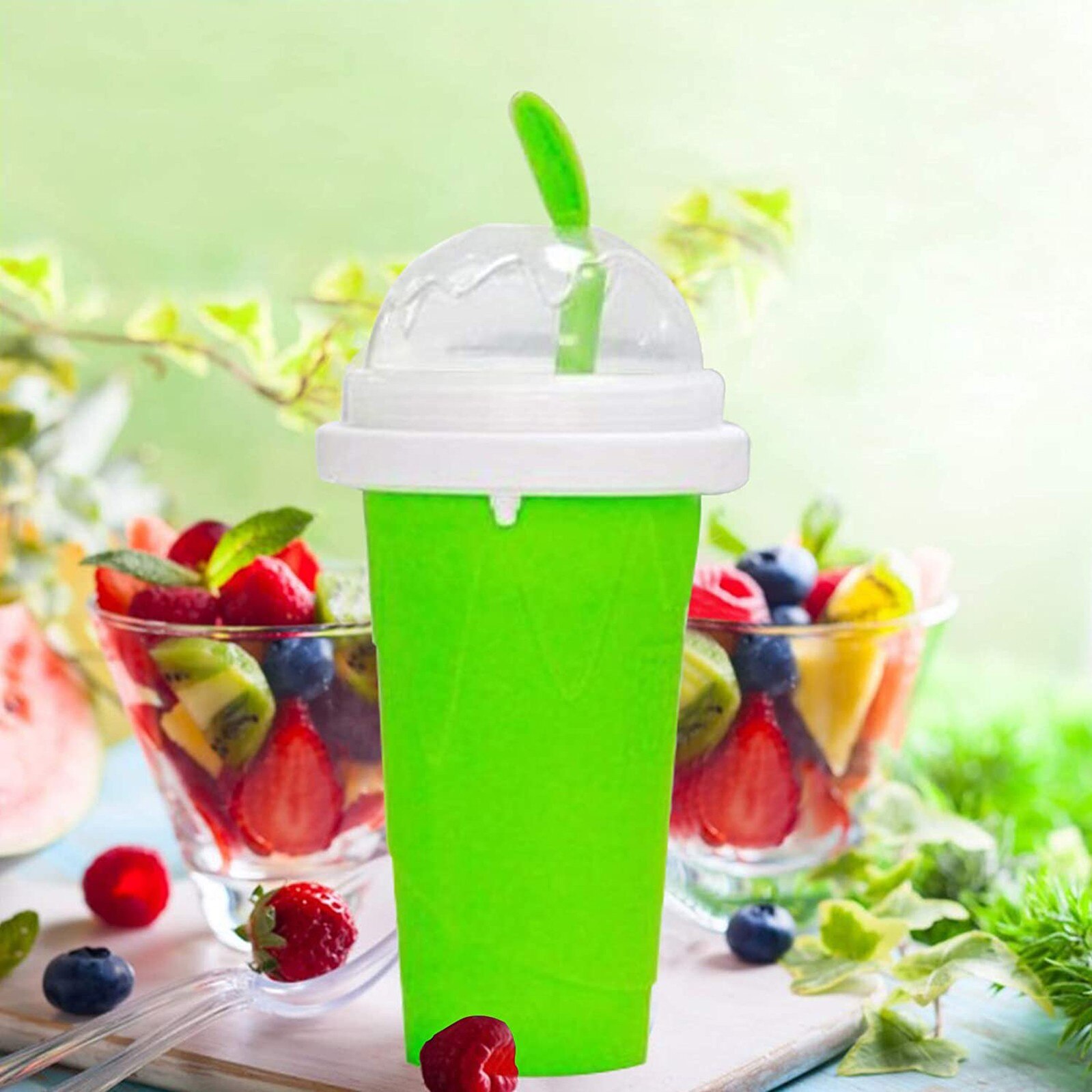 250ML Cooling Cup, Double Cup, DIY Ice Cream Cooling Cup for Children and Family Fast And Squeez: B