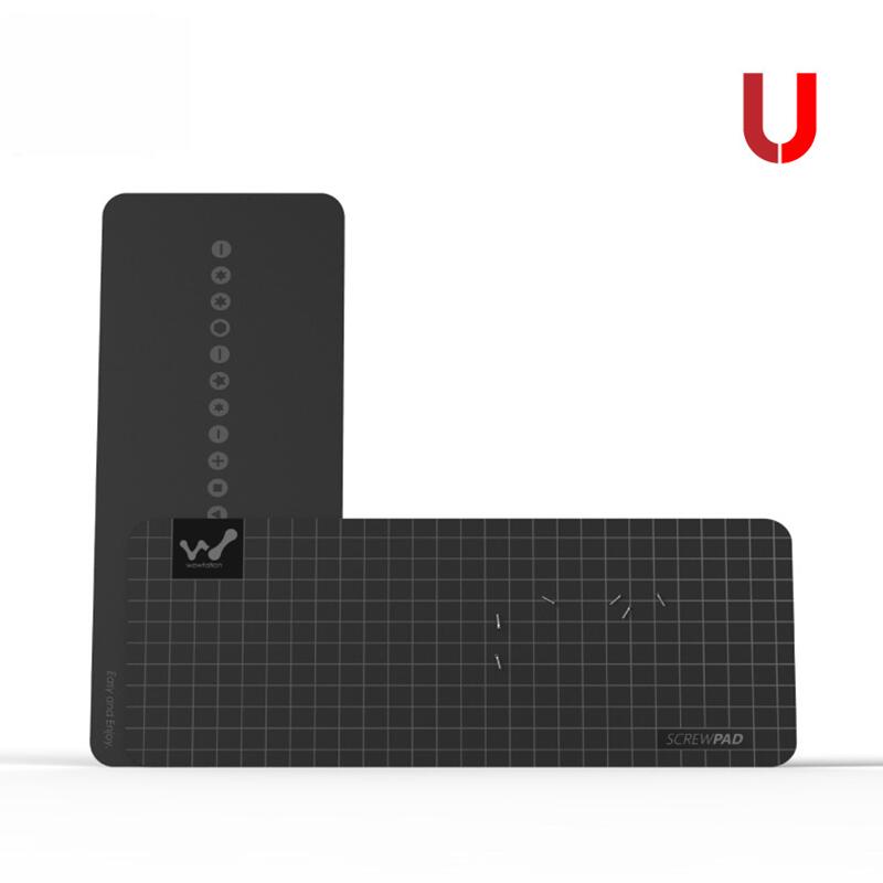 Xiaomi mijia wowstick wowpad magnetisk skruepude skrueposition hukommelsesplademåtte til 1fs 1p+ 1f+  plus wowcase dysesæt valgfri