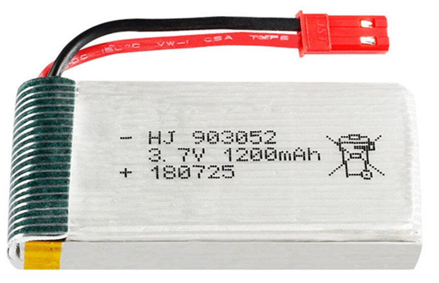 3,7 V 1200mAh lipo Batterie für H11D H11C Fernbedienung Hubschrauber Flugzeuge batterien 3,7 v 903052 JST Stecker und ladegerät einstellen: LILA