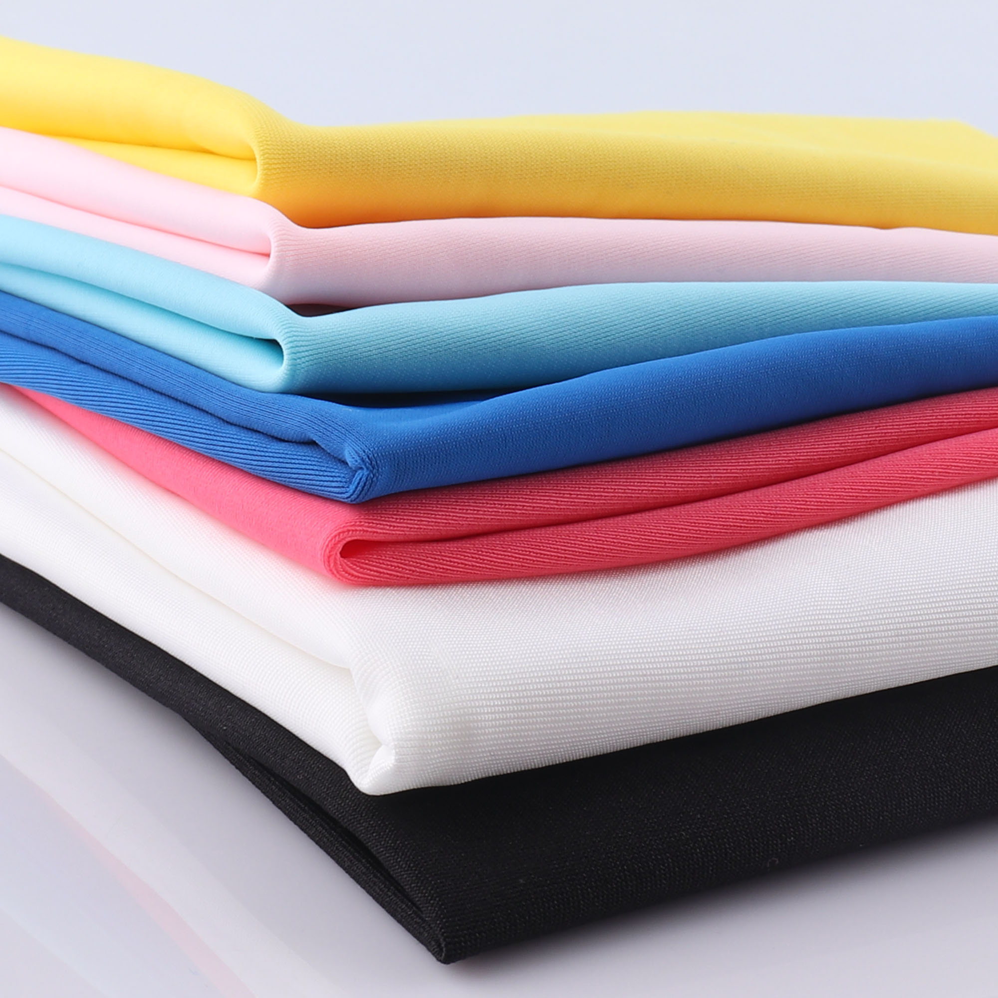 1M * 1,2 M-Spandex tela de algodón de Lycra sólida, tela elástica, 7 colores, para traje de baño, bufandas, tela de Lycra, para traje de baño de bailarina Diy
