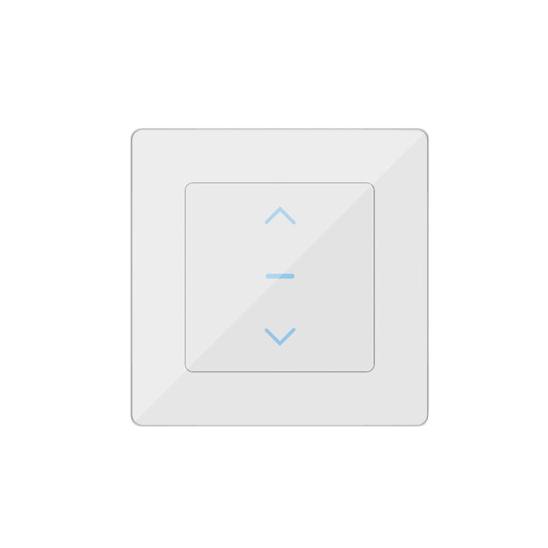Interruptor inteligente Wifi para persianas motorizadas, enchufe europeo para persianas enrollables, compatible con Alexa, Google Home y Smart Home: white