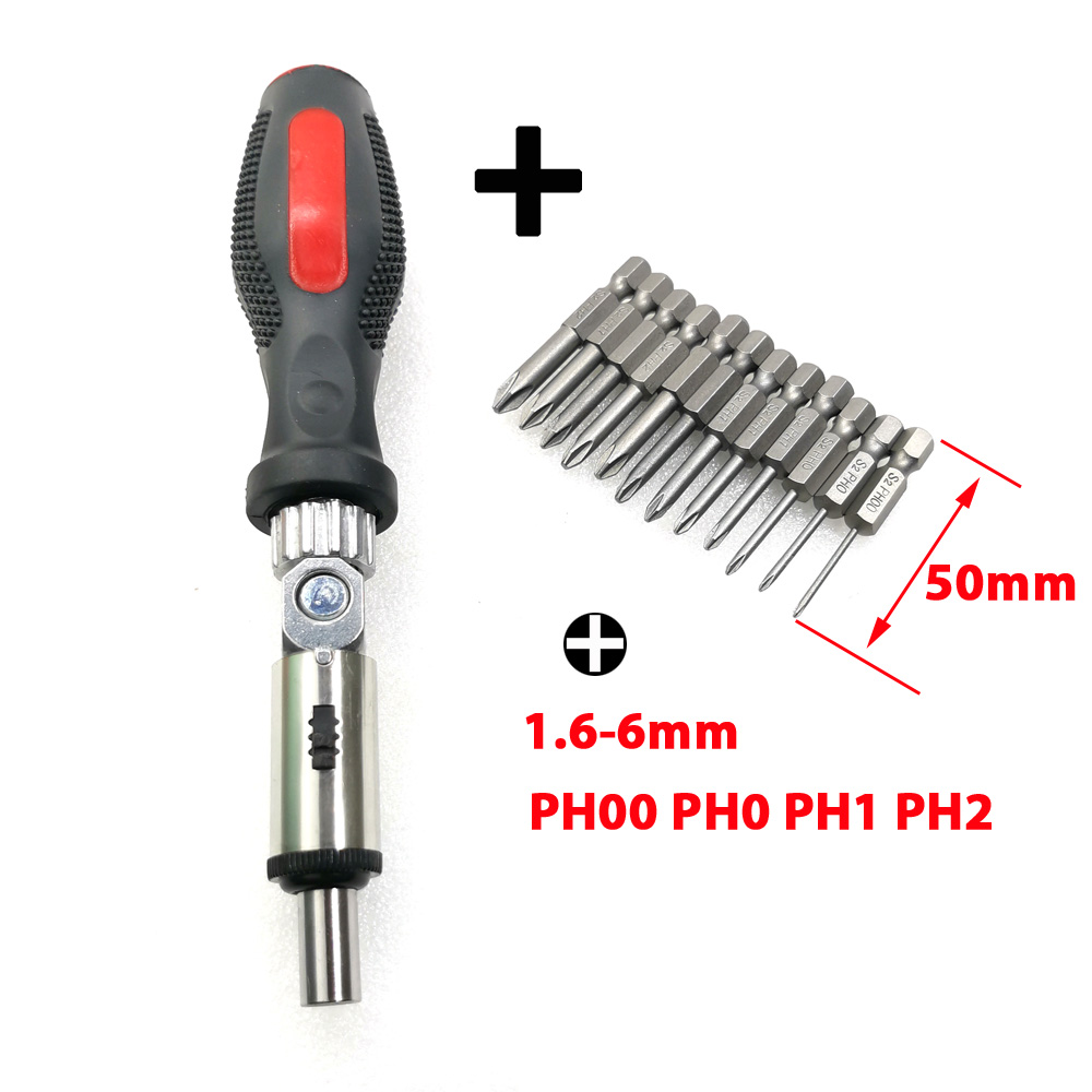 Ratchet Screwdriver Tool Security Bit Set with Magnetic Extension Bit Holder Tamper Star CrossScrewdriver Bits Set Quick Release: B