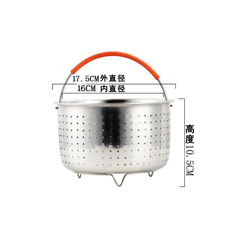 304 stainless steel rice steamer electric rice cooker pressure cooker steamer: B