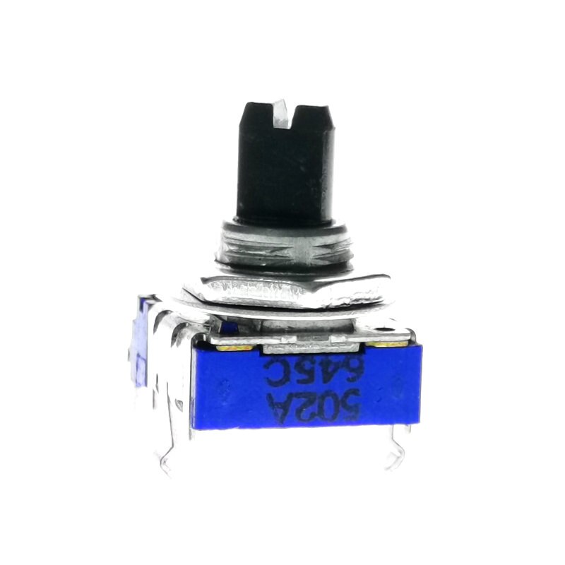 Potentiomètre de Volume ALPS RK14 5K, 502A, double A5K, 7 broches, 13MM, demi-arbre, , japon