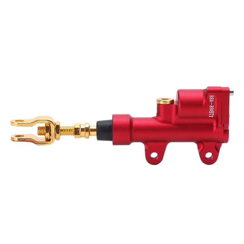 Universal Motorcycle Rear Foot Brake Master Cylinder Hydraulic Brake Pump for Motorcycle Sport Dirt Bike Pit Qua ATV: Default Title