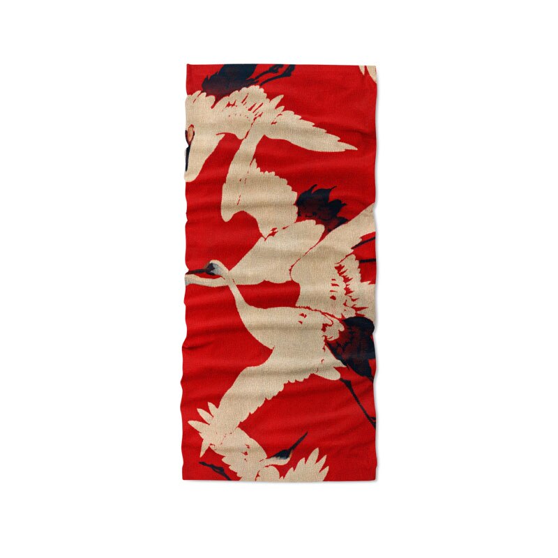 Foulard Hijab unisexe imprimé en 3D, Style japonais, Art, Bandana, bandeau, pour femmes, cyclisme, tubulaire, guêtre de cou: style6