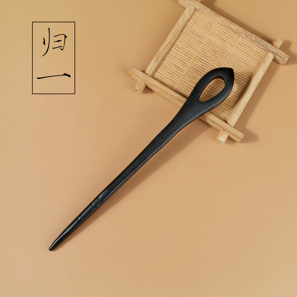 Bâton de cheveux chinois en bois, 16 styles, Hanfu traditionnel, fête, épingle à cheveux en bois sculpté à la main, couvre-chef pour femmes, accessoires de baguettes: Rouge