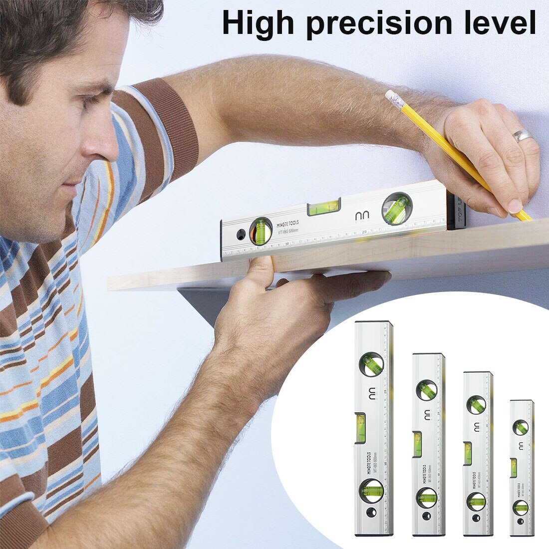 Digital Inclinometer Protractor Angle Finder Electronic Level 360 Degree With Magnets Level Angle Slope Tester Ruler 300~600MM