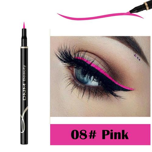 12- farvet eyeliner pen langtidsholdbar vandtæt svedtæt ikke blomstrende flydende eyeliner holdbar hurtigtørrende flydende eyeliner tslm 1: 08