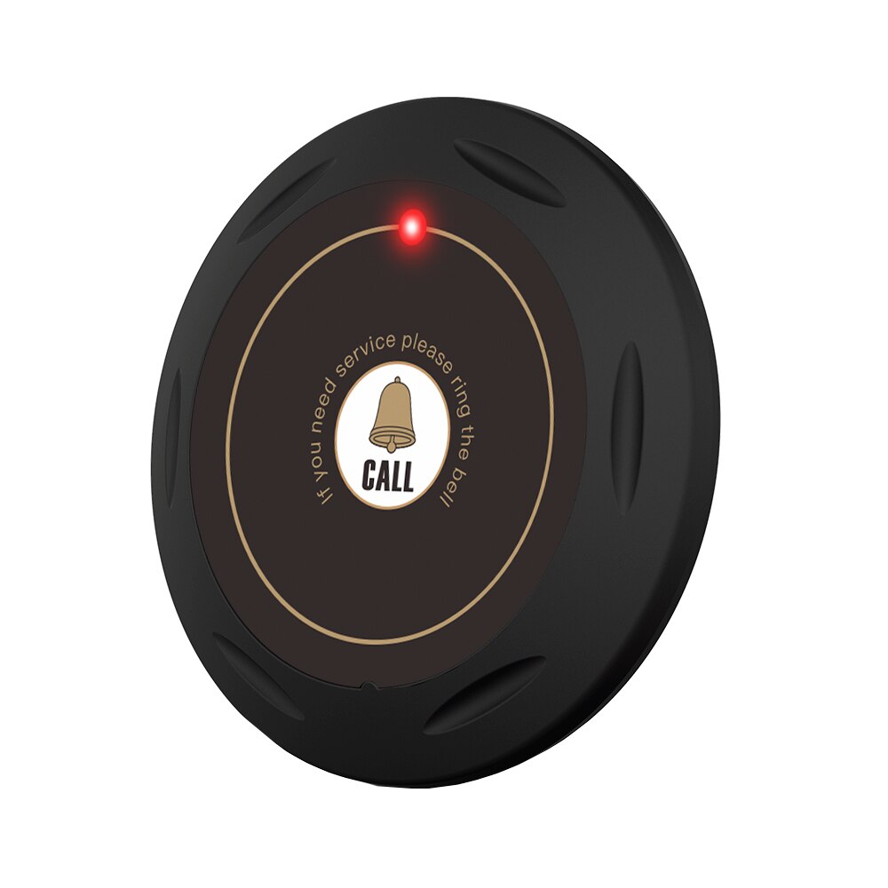BYHUBYENG Wireless Office 3 Call 1 Call Buzzer Home Alarm System Transmitter Emergency Button Waiter Calling Caregiver Pager